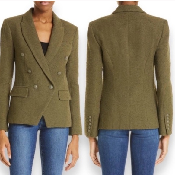 L'agence Kenzie Double
Breasted‎ Bouclé Tweed Blazer - Picture 11 of 11